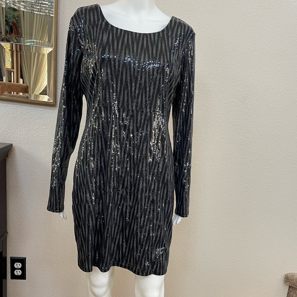 G By Guess Sequin low back dress